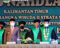Wisuda Ke – 2 Universitas Nahdlatul Ulama Kalimantan TImur. Samarinda, 13 Juli 2022. di Hotel Senyiur Samarinda